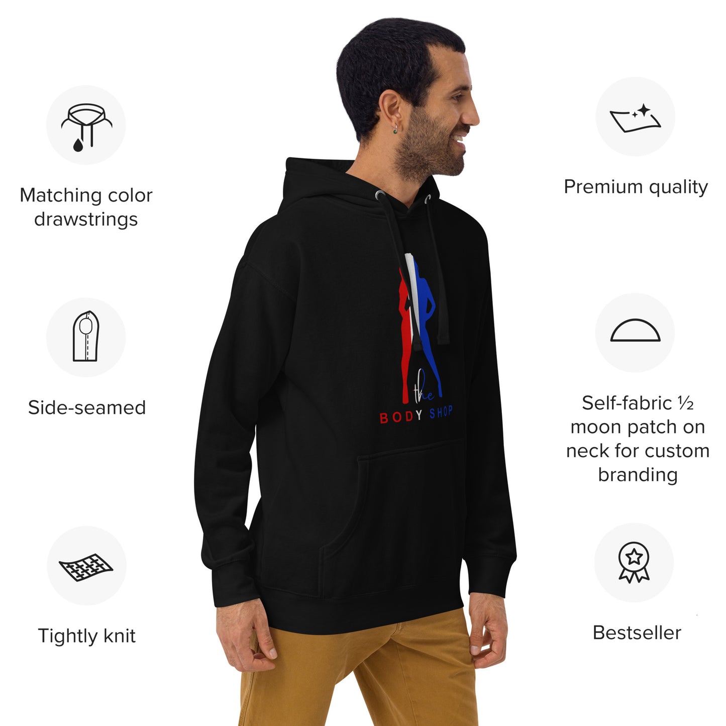 Patriotic Body Shop Unisex Hoodie