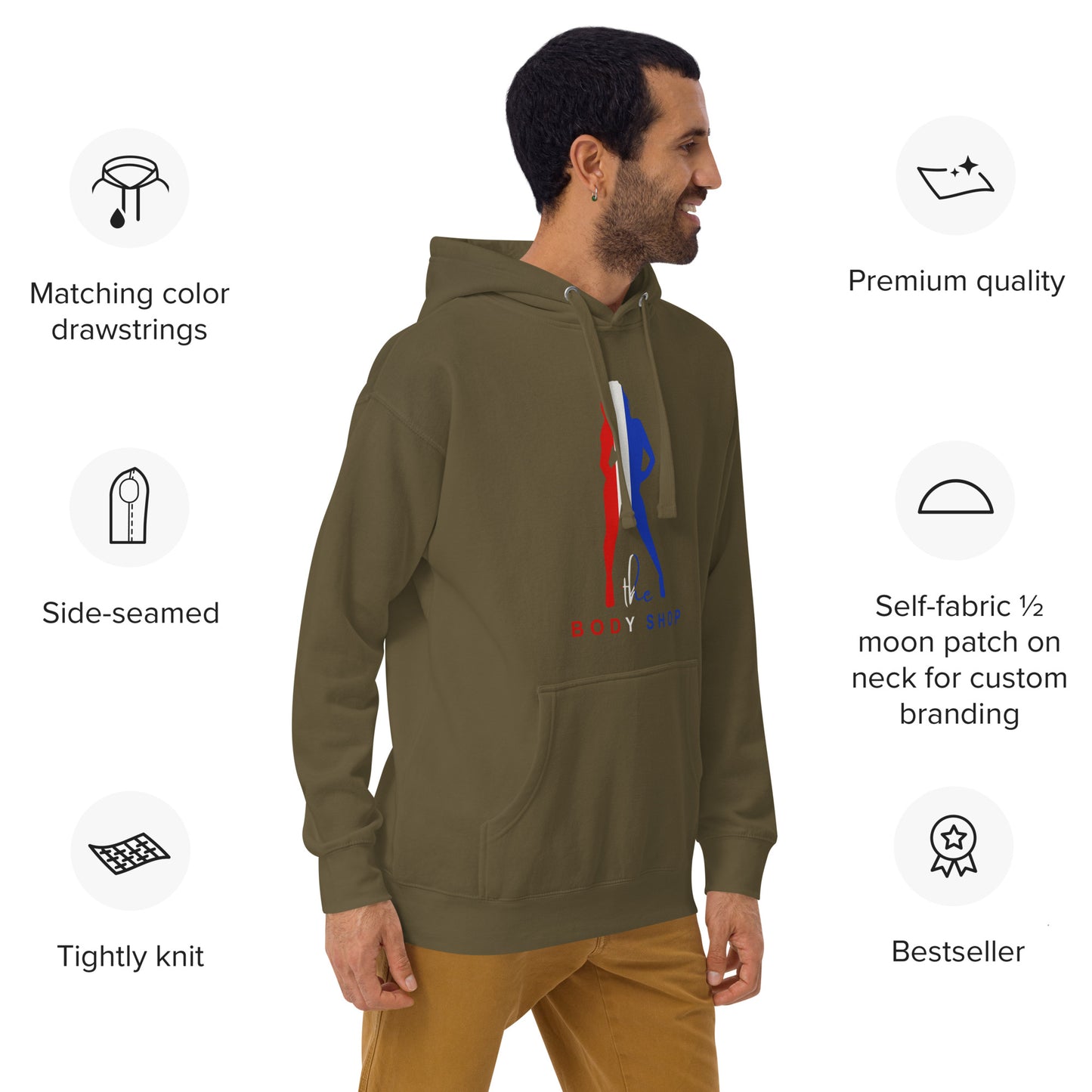 Patriotic Body Shop Unisex Hoodie
