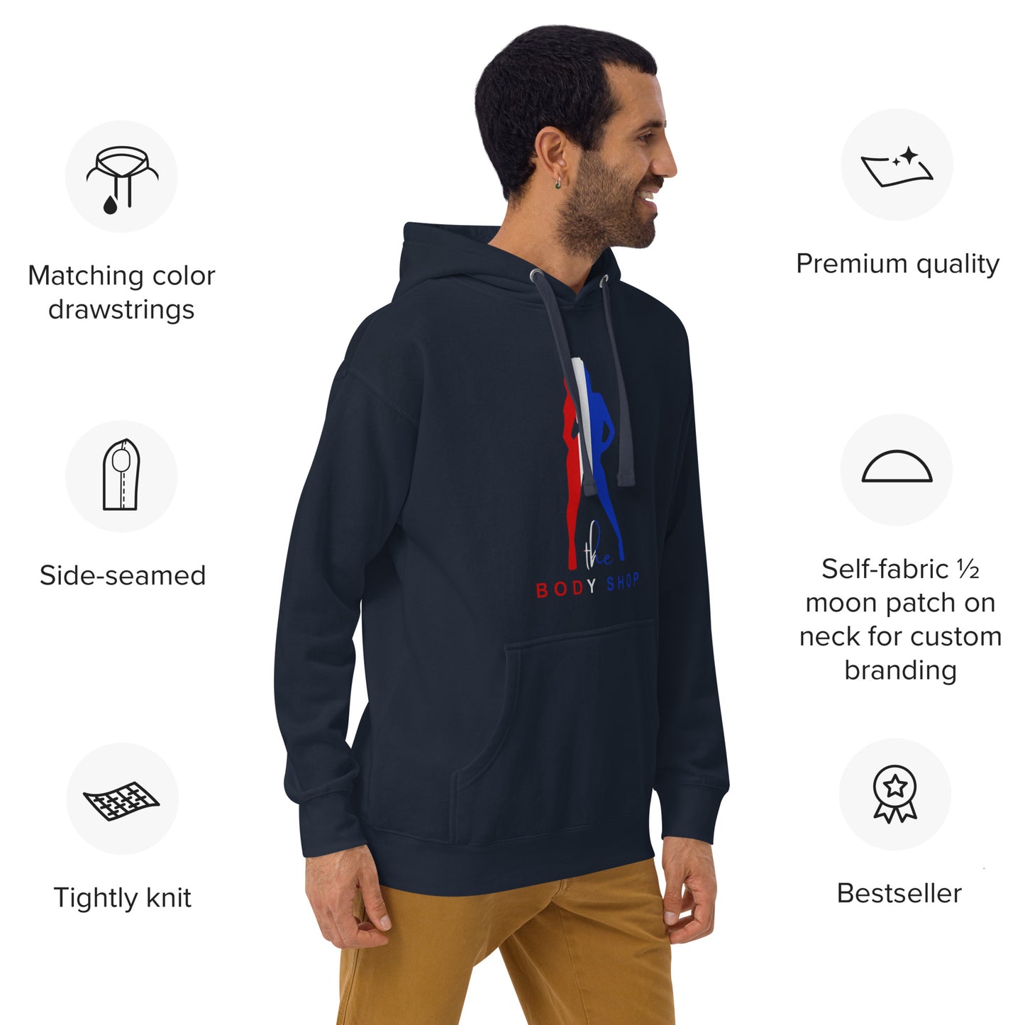 Patriotic Body Shop Unisex Hoodie